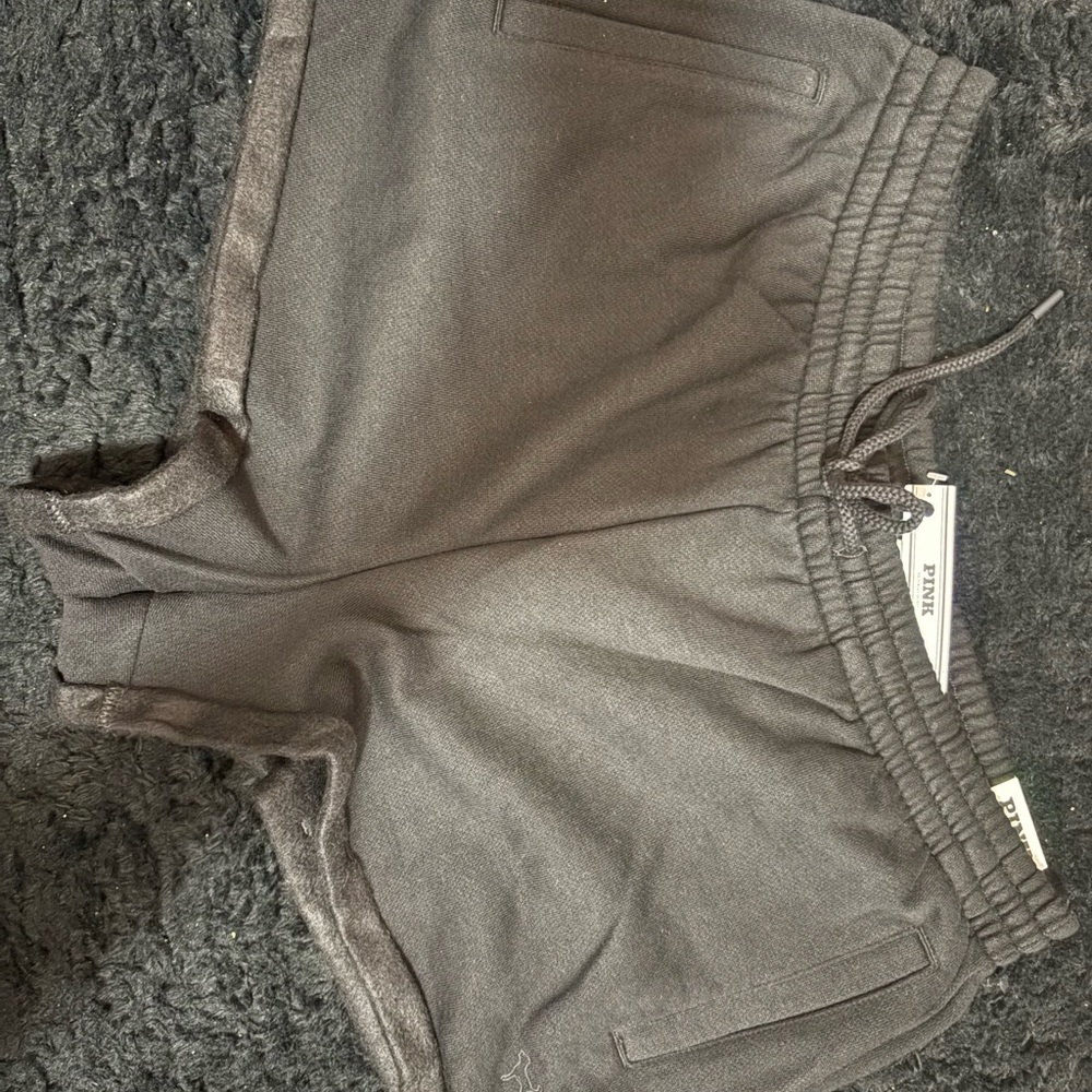 PINK Victoria's Secret Charcoal Athletic Shorts
